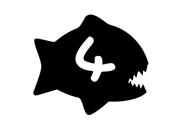 Piranha Fish with Playful Mono 4: Graphics & Crafts Review