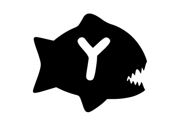 Piranha Fish with Playful Mono Y: Graphics & Crafts Review