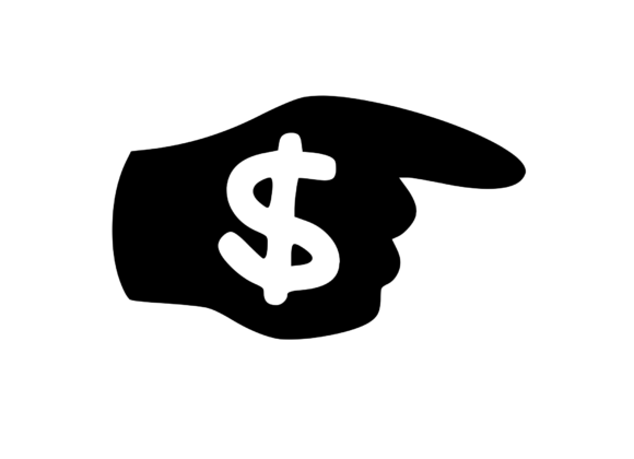 Pointing Hand with Playful Mono: Graphics for Crafts