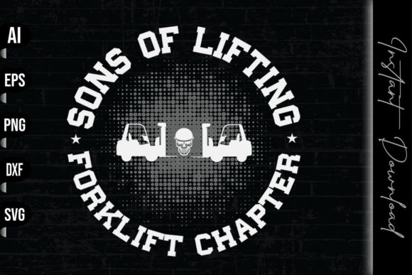 Sons of Lifting Forklift Chapter: Graphics & Print Templates