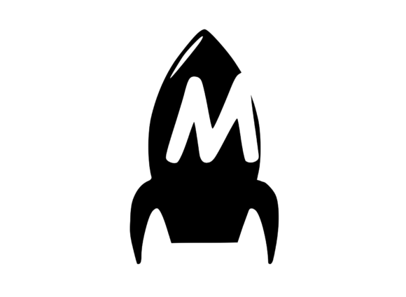 Space Rocket Graphics for Playful Crafts Content