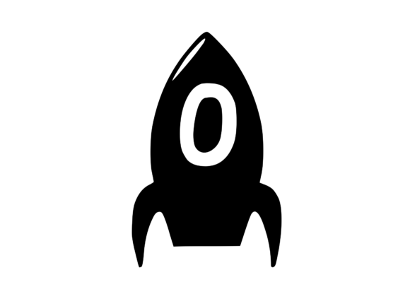Space Rocket with Playful Mono O: Graphics & Crafts Review