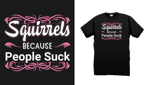 Squirrel T-Shirt Graphics & Print Templates Review
